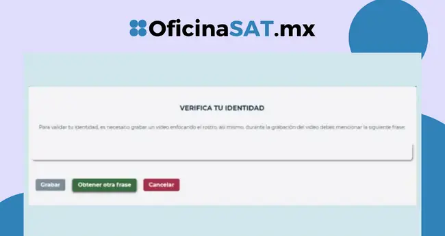 Como renovar la contrasena en SAT ID